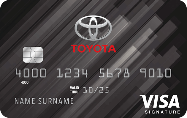 Toyota Rewards Visa Manage Your Account