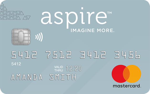 aspire mastercard credit limit