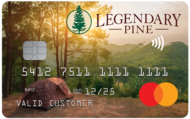 Legendary Pine Mastercard® - Home