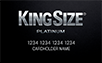 KingSize logo card
